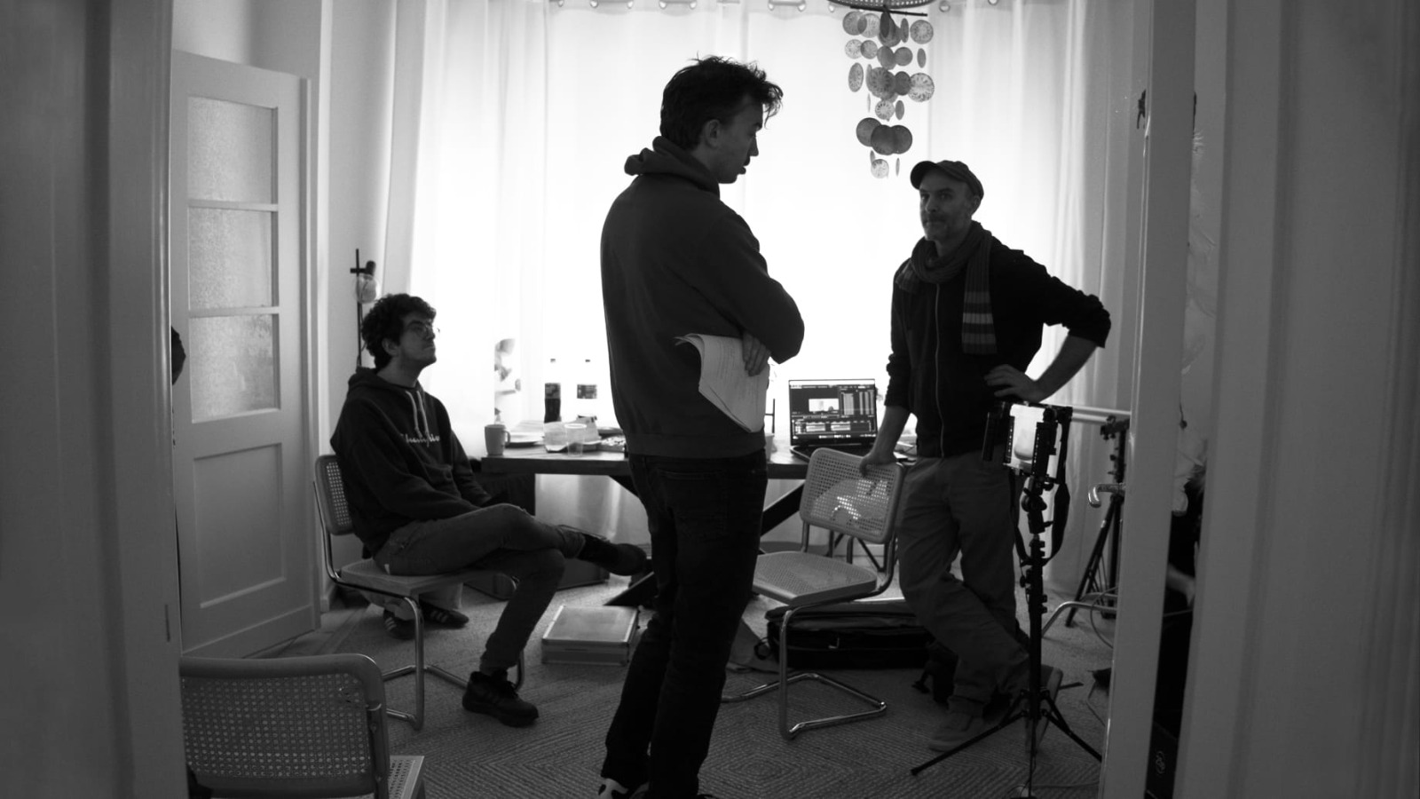 On set